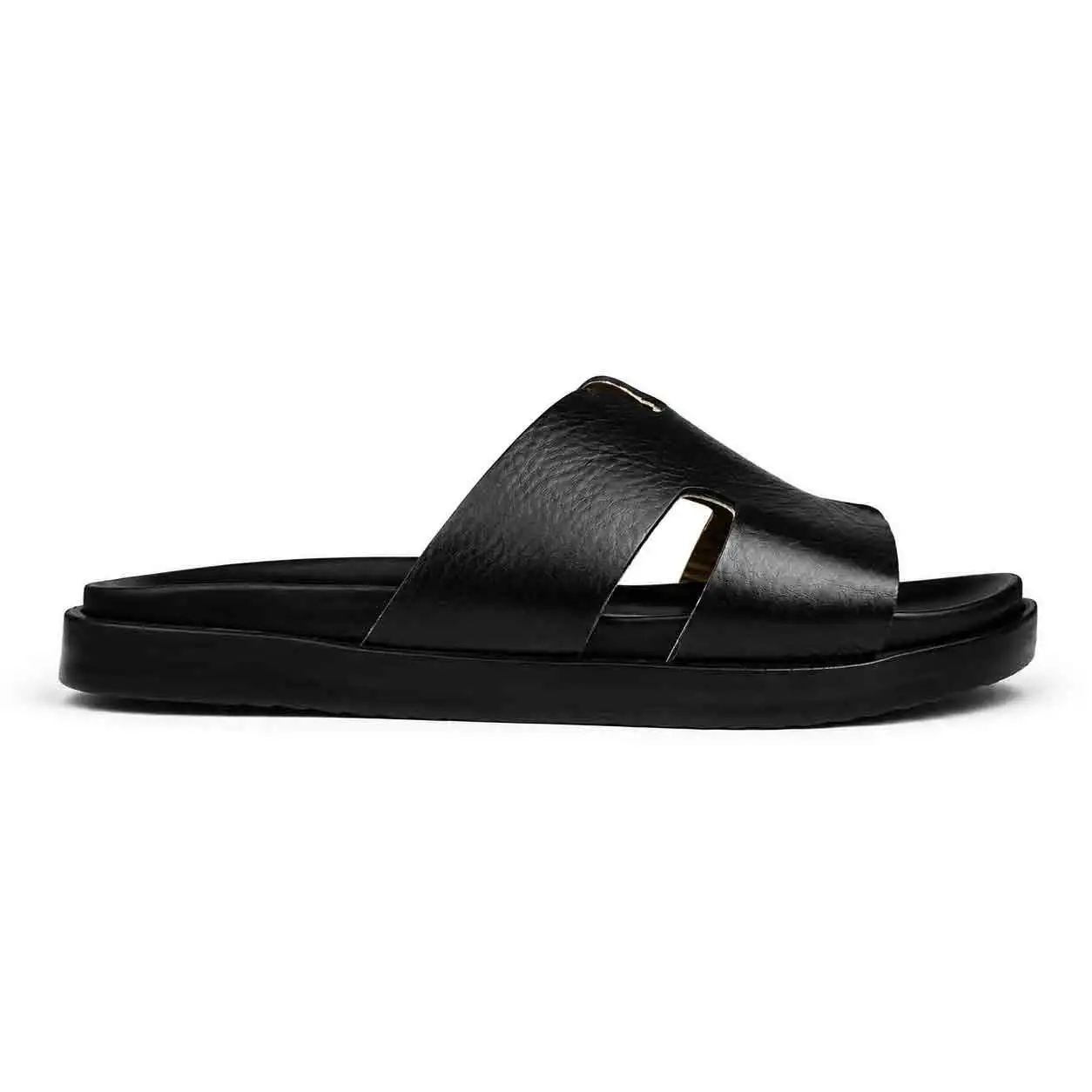 Sandale pour homme  H01-3 noir miniature